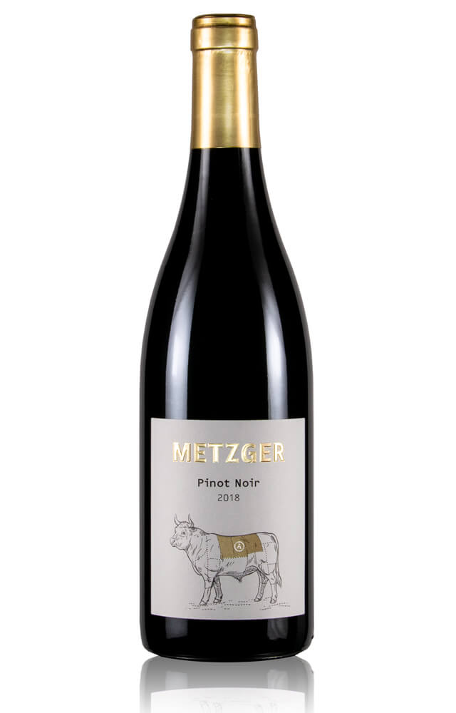 Metzger Pinot Noir 2021 Rotwein Filet vom A Cut